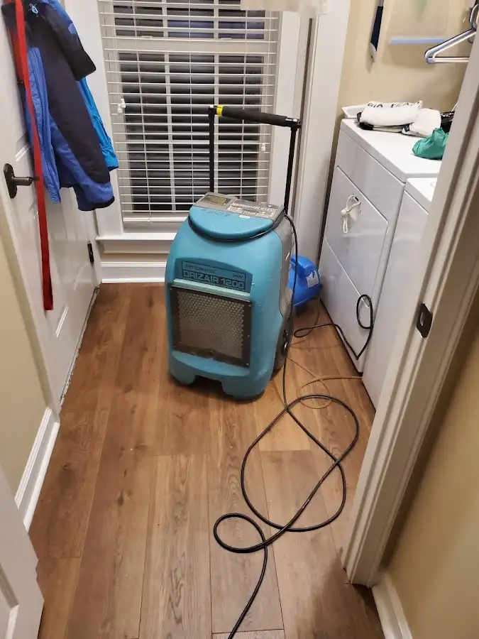 Commercial dehumidifier deployed for Crawl Space Restoration in Pineville